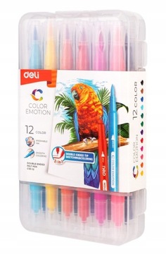 DELI C151-12 НАБОР ДВУХСТОРОННИХ ТРИПС-ТРИПС ЦВЕТОВ