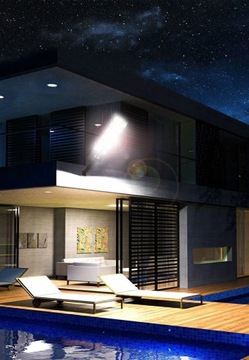 СОЛНЕЧНЫЙ СВЕТОДИОДНЫЙ УЛИЧНЫЙ ФОНАРЬ ДАТЧИК ДВИЖЕНИЯ ДИСТАНЦИОННОЕ ПИТАНИЕ