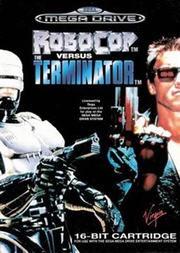 Robocop Vs Terminator - SEGA MEGA DRIVE SMD PAL SAM CARTRIDGE
