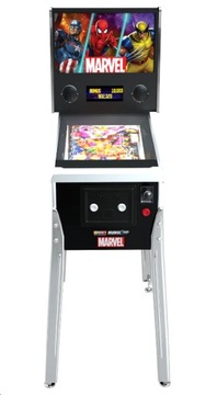 Пинбол Flipper Flipper Аркадная консоль Большая ретро-игра MARVEL Arcade1UP 10 игр