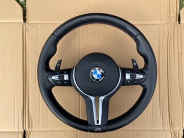 ORYGINALNA KIEROWNICA SKÓRA ŁOPATKI AIRBAG BMW F87 M2 COMPETITION LIFT LCI
