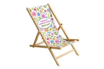 Leżak personalizowany Dzień MAMY 35 wzorów GIFT