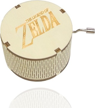 POZYTYWKA THE LEGEND OF ZELDA PIOSENKA Song of Storms DREWNIANA RZEŹBIONA