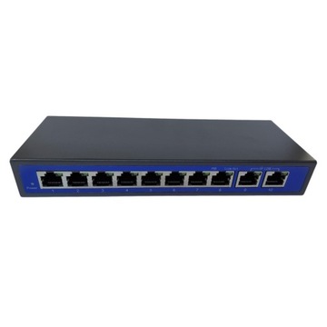 9 портов коммутатора Power Over Ethernet PoE для инжекторов