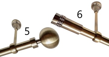 ОДИНАРНЫЙ ПОТОЛОЧНЫЙ КАРДИНС Fi19/150 С ЛЯГУШКАМИ, АНТИЧНАЯ ЛАТУНЬ