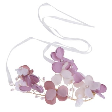 Корейское украшение для волос с жемчужным цветком на свадьбу ak