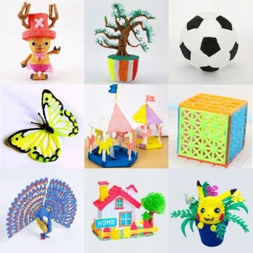 3D PEN Ручка для 3D-принтера + БЕСПЛАТНЫЙ сменный блок на 110 м