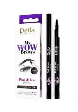 DELIA My Wow Brows Pisak do brwi Czarny
