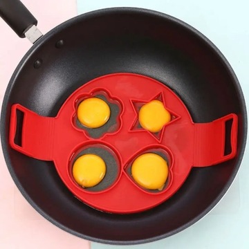 Silicone Omelette Mold, Multifunctional Fried Eggs Pancake Mould Tool