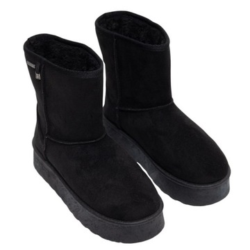 ЖЕНСКАЯ ЗИМНЯЯ ОБУВЬ BIG STAR, СНЕЖНЫЕ БОТИНКИ С УТЕПЛЕНИЕМ