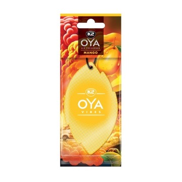 K2 OYA WIBES MANGO ZAPACH SAMOCHODOWY ZAWIESZKA