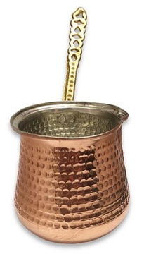 Miedziany turecki tygielek do kawy tureckiej 400ml
