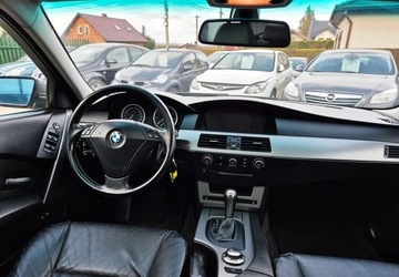 BMW Seria 5 E60 2005 BMW Seria 5 BENZYNA R6 177KM SKORA automat atrakcyjny wyglad okazja, zdjęcie 34