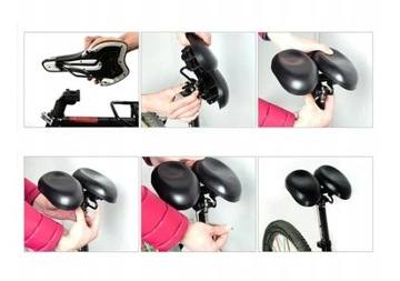 Седло автобуса Двойное велосипедное сиденье