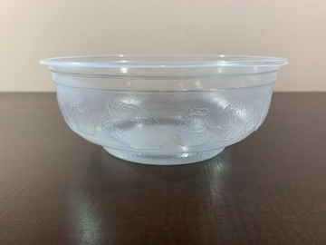 Контейнер для микроволновой печи из ПП толщиной 610 мл + крышка 50 шт.