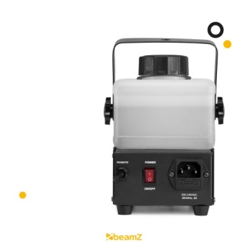 Дымовая генератор 600W Beamz+ пульт дистанционного управления 3M+ 500 мл жидкости- быстрое нагрев