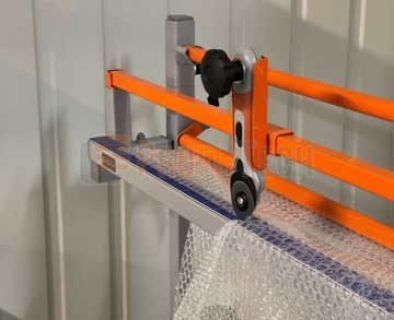 Упаковочный набор для электронной коммерции Упаковочный стол и мобильная подставка для фольги