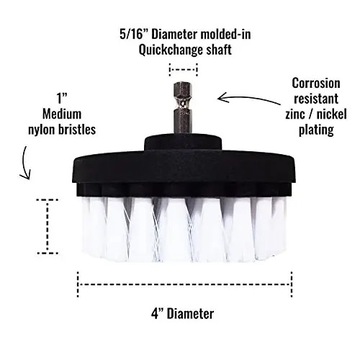 Качественная дрель-кисть, очень мягкая.