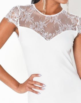 NLY БЕЛОЕ МИНИ-ПЛАТЬЕ S