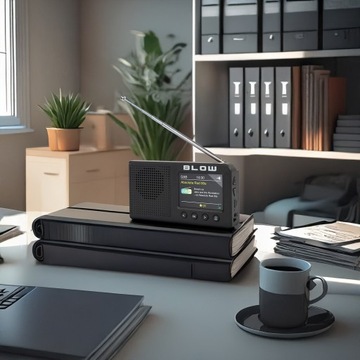 Bluetooth dab+ fm aux usb-c портативное кухонное радио радио