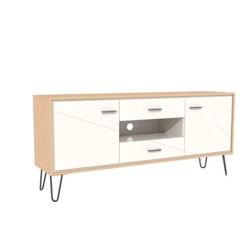 Металлическая ножка мебельного блока HAIRPIN LEGS, 60 см, 2 рейки