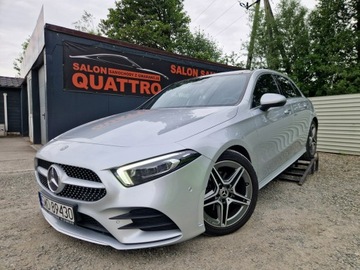 Mercedes Klasa A W177/V177 Hatchback 1.5 180d 116KM 2018 Mercedes A 180 Pakiet AMG-Automat-Full LED-Panoram