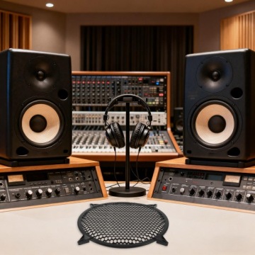 2 ШТ. ДЕКОРАТИВНЫЕ РЕШЕТКИ ДЛЯ ДИНАМИКОВ ЧЕРНАЯ СЕТКА