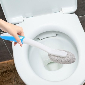 Пемза для чистки камня с удлиненной ручкой. Легко использовать для чистки туалетов