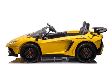 Автомобильный аккумулятор Lamborghini XXL A8803 Желтый 24В