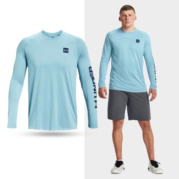 KOSZULKA TERMOAKTYWNA MĘSKA UNDER ARMOUR SZYBKOSCHNĄCA LONGSLEEVE 1379782