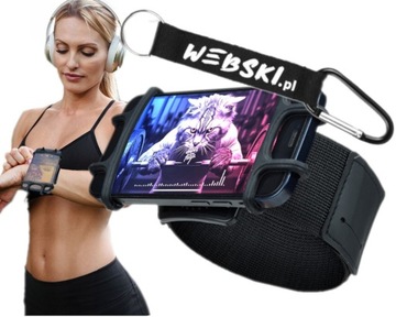 Opaska do biegania na rękę nadgarstek etui na telefon sport siłownia