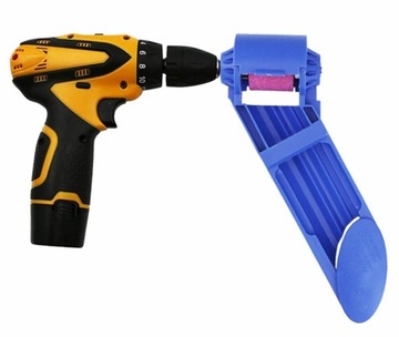 PRZENOŚNA OSTRZAŁKA DO WIERTEŁ 2-12,5mm WIERTARKI WKRĘTARKI + KAMIEŃ