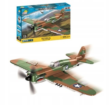 KLOCKI COBI 5706 SAMOLOT CURTISS P4-E WARHAWK