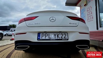Mercedes CLA C118/X118 Coupe 2.0 250 224KM 2020 Mercedes-Benz CLA Niski przebieg 4 Matic 2.0 Benzyna 224KM, zdjęcie 5