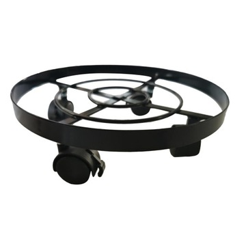 Garden Caddy Plant Mover with Swivel Wheels rust