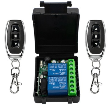 Дистанционное управление 230В переключатель 2 канала на 2 радиопульта AC 85-250V 10A