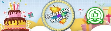 CUKROWA DEKORACJA NA TORT WEDNESDAY + IMIĘ I WIEK