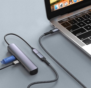 REAGLE USB-C 3.2 Удлинительный кабель Thunderbolt 100 Вт 4K 60 Гц Кабель 10 Гбит/с 1 м