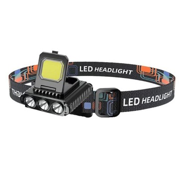 Sensor Headlight USB Rechargeable Headlamp Waterproof Flashlight