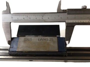 Направляющая IKO LWH25 2 тележки LWHS25 163,5 см № C741