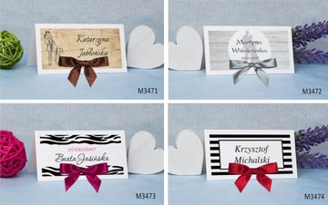 Свадебные открытки на свадьбу с бантиком за 48 часов.