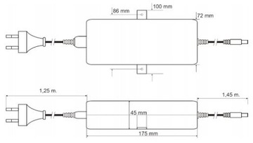 PSD12070 Pulsar PSD 12V/7A zasilacz impulsowy