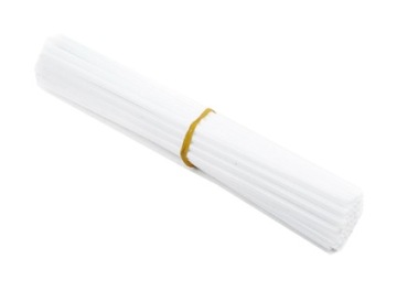 NAKŁADKI NA SZPRYCHY MX BIAŁE CROSS ROWER