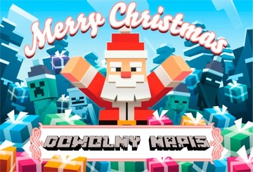 Пазл MINECRAFT с ВАШИМ ПИСЬМОМ 252 ЧАСТИ