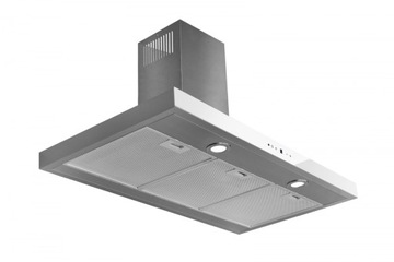 OKAP TOFLESZ ETNA BIAŁY 90CM SZKŁO NOWOŚĆ!