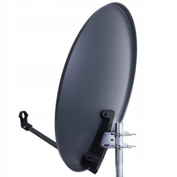СПУТНИКОВАЯ АНТЕННА CORAB DISH 80CM ГРАФИТ БЕЛАЯ