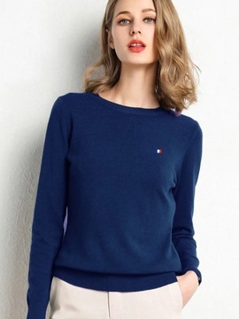 New Female O-collar Tops Women Autumn Winter Clot