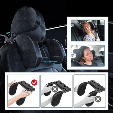 АВТОМОБИЛЬНЫЙ ПОДГОЛОВНИК РЕГУЛИРУЕМАЯ СПИНКА ДЛЯ ПУТЕШЕСТВИЯ ГОЛОВЫ ДЛЯ КОМФОРТНОГО СНА