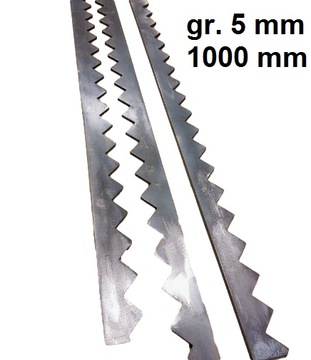 LISTWA ZĘBATA WAŁU STRUNOWEGO ZĘBATEGO ZĄB 5 MM 45 MM 1000 MM