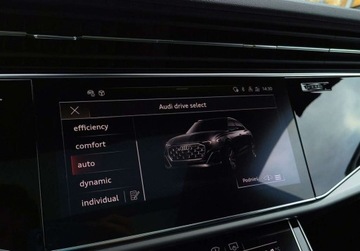 Audi Q8 SUV 3.0 50 TDI 286KM 2024 Audi Q8 Gwarancja 11-2029 Pneumatyka Panorama Czern Radary Matrix 360, zdjęcie 23
